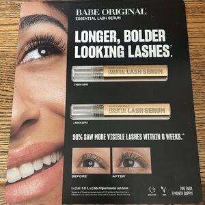 Babe Lash Essential Lash Serum - 6 Month Supply - New & Sealed - Fresh Stock!!